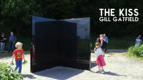 The Kiss Sculpture by the Sea, Aarhus Denmark 2015